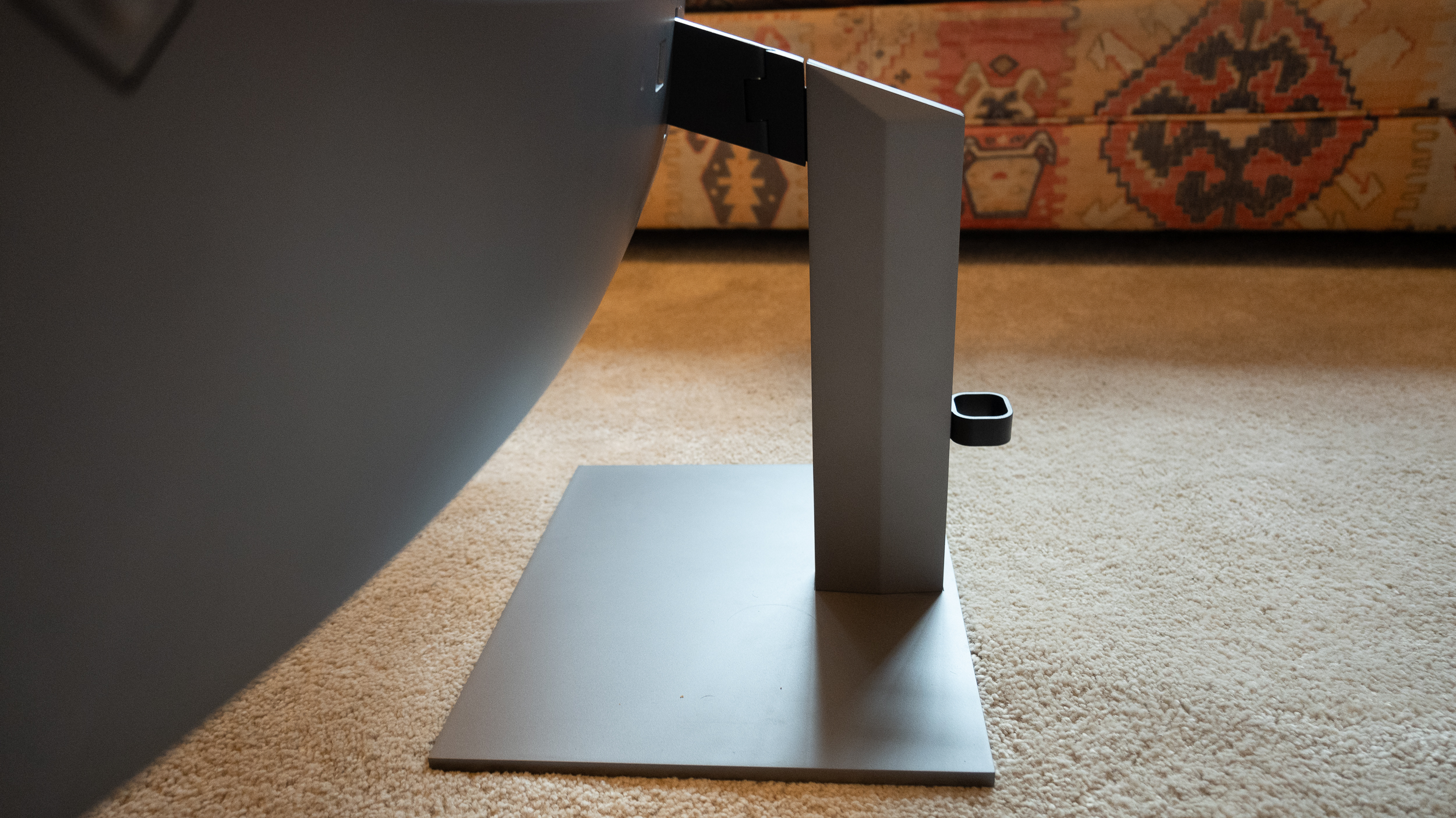 An HP Z34c G3 monitor sitting on a desk