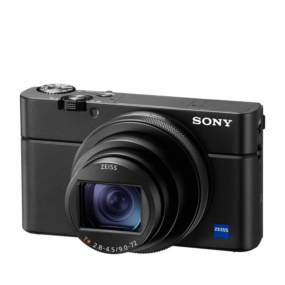 Sony RX100 VII on a white background