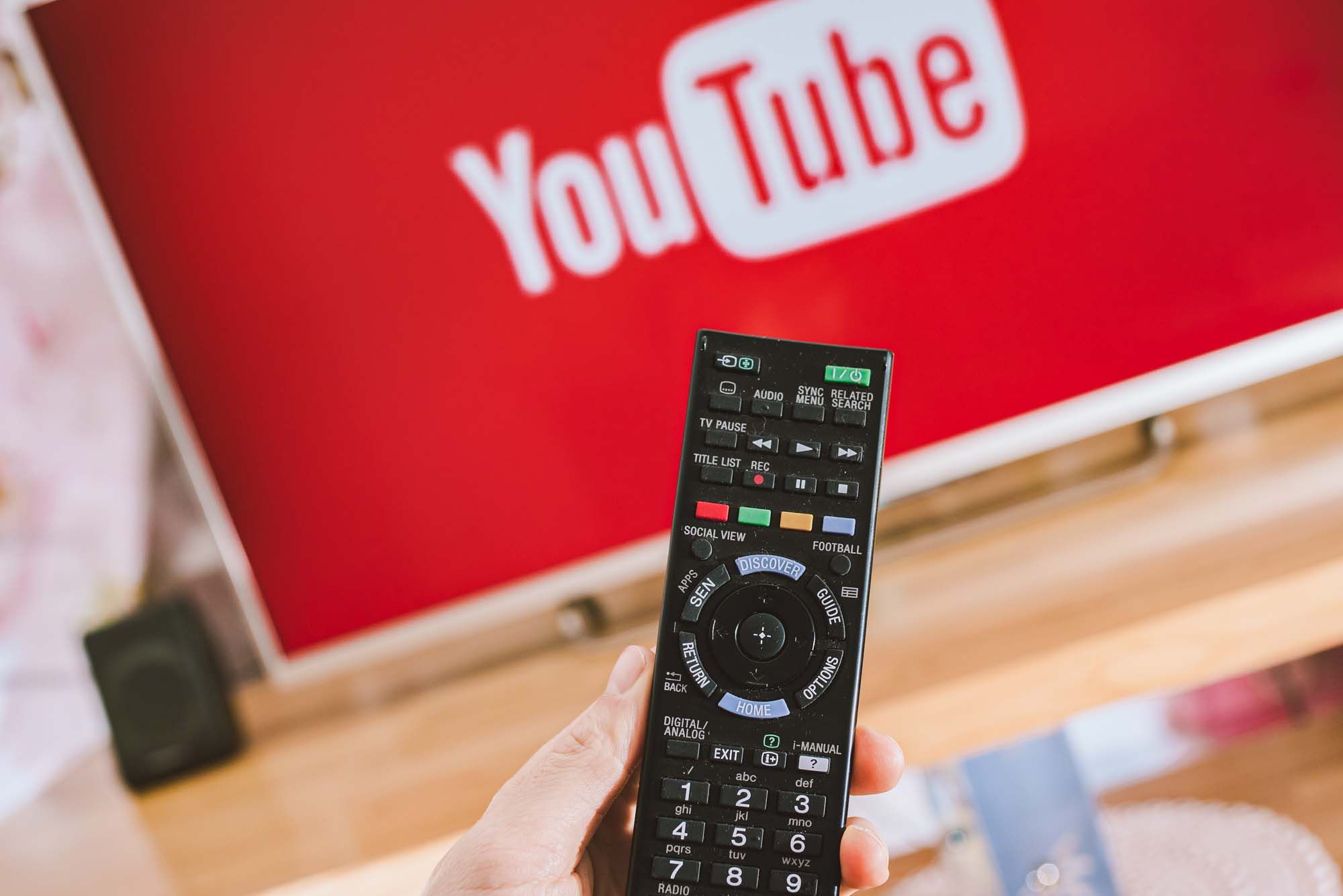 Youtube TV with remote