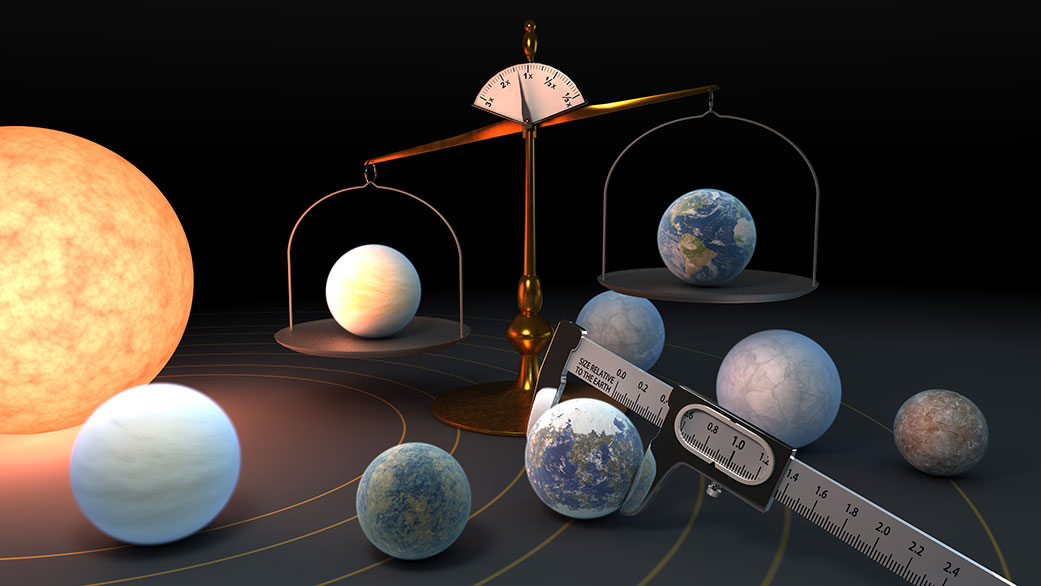 Weighing up the rocky exoplanets of the TRAPPIST 9 system, which will be a prime target for the JWST.