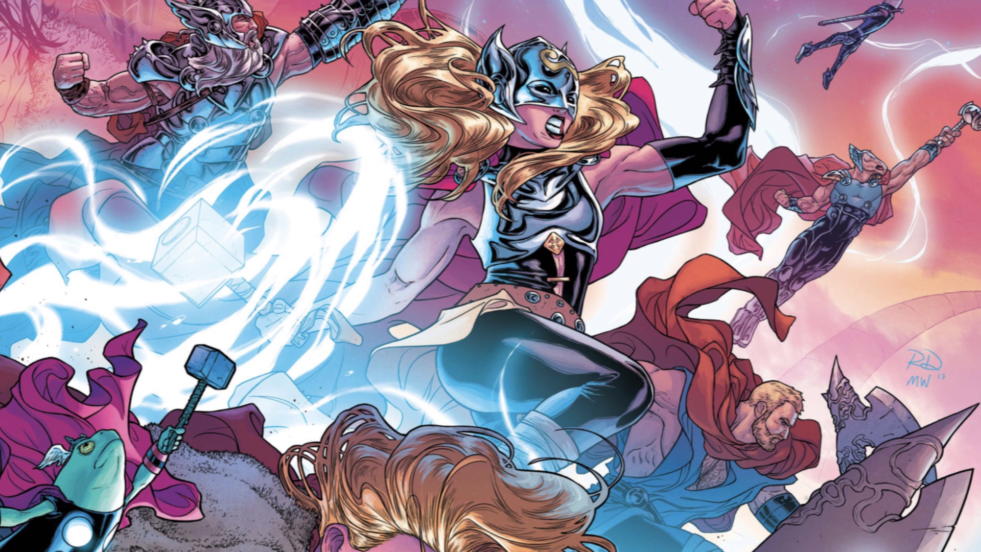 The Mighty Thor #700 cover art