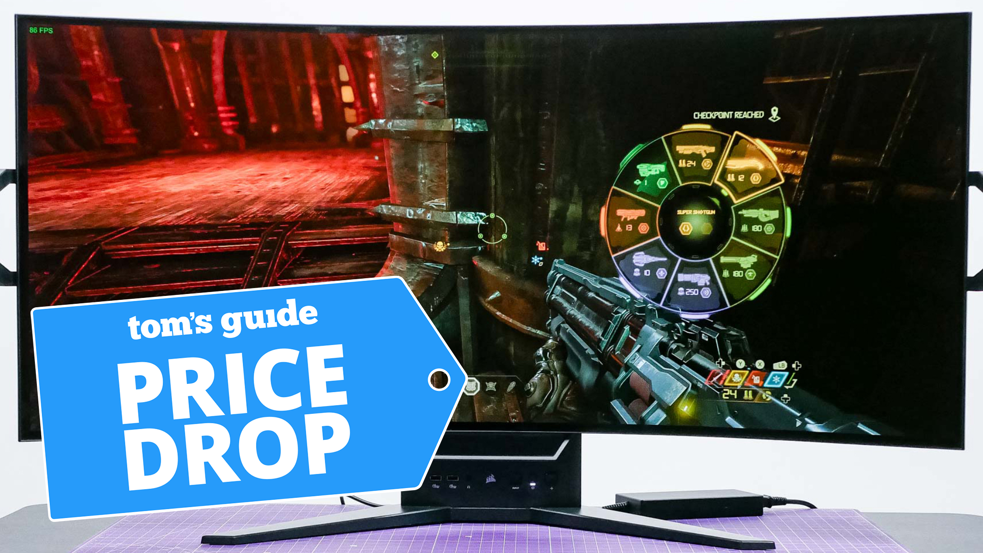 Corsair Xeneon Flex monitor