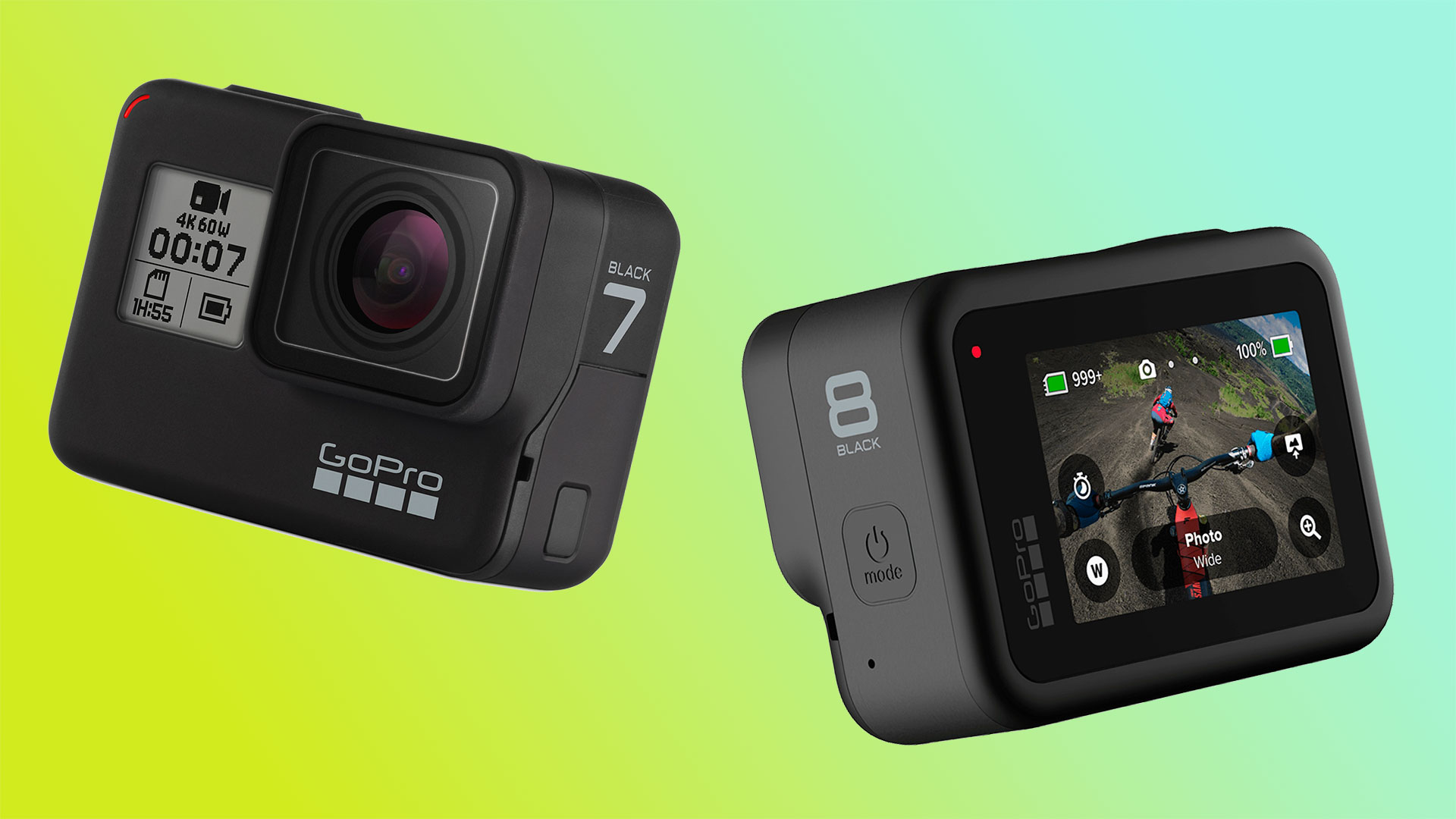 GoPro HERO 7 Black vs GoPro HERO 8 Black