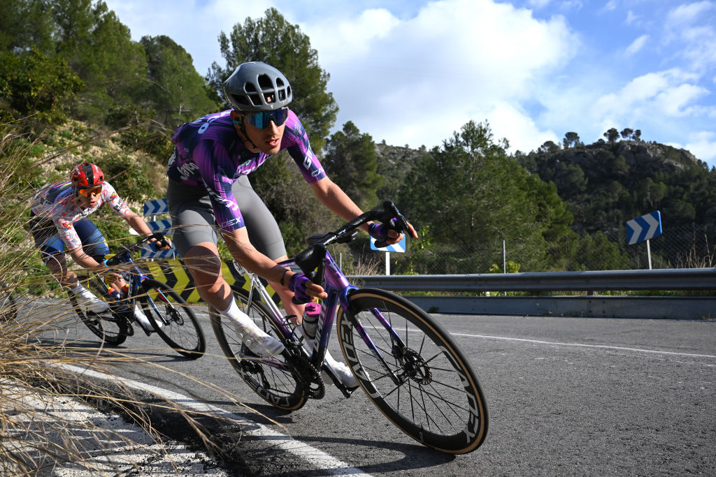 BENIFATO SPAIN FEBRUARY 06 Filippo Zana of Italy and Team Jayco AlUla competes during the 76th Volta a la Comunitat Valenciana 2025 Stage 2 a 166km stage from La Nucia to Benifato 1033m on February 06 2025 in Benifato Spain Photo by Szymon GruchalskiGetty Images