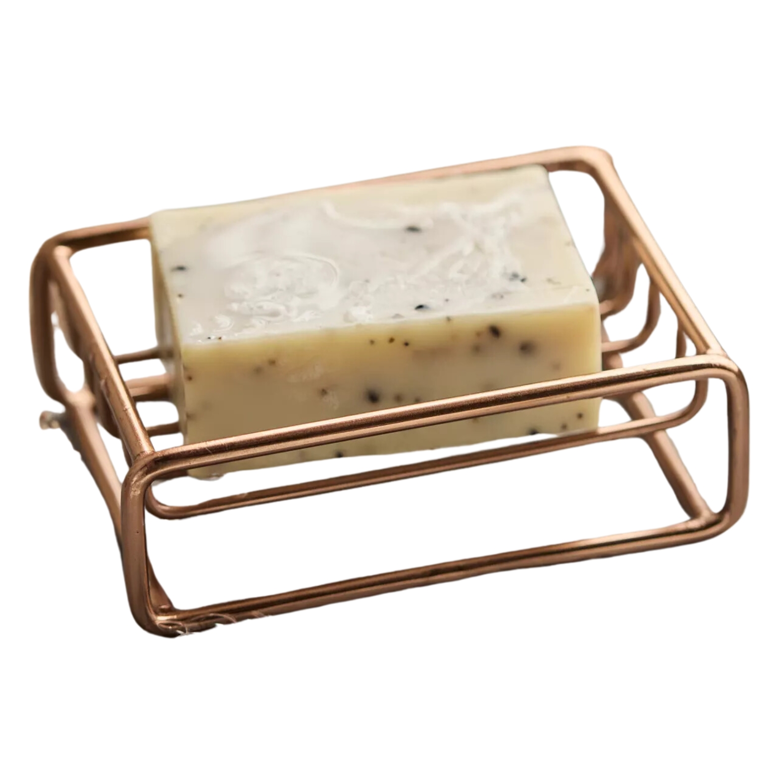 Open Copper Soap Dish