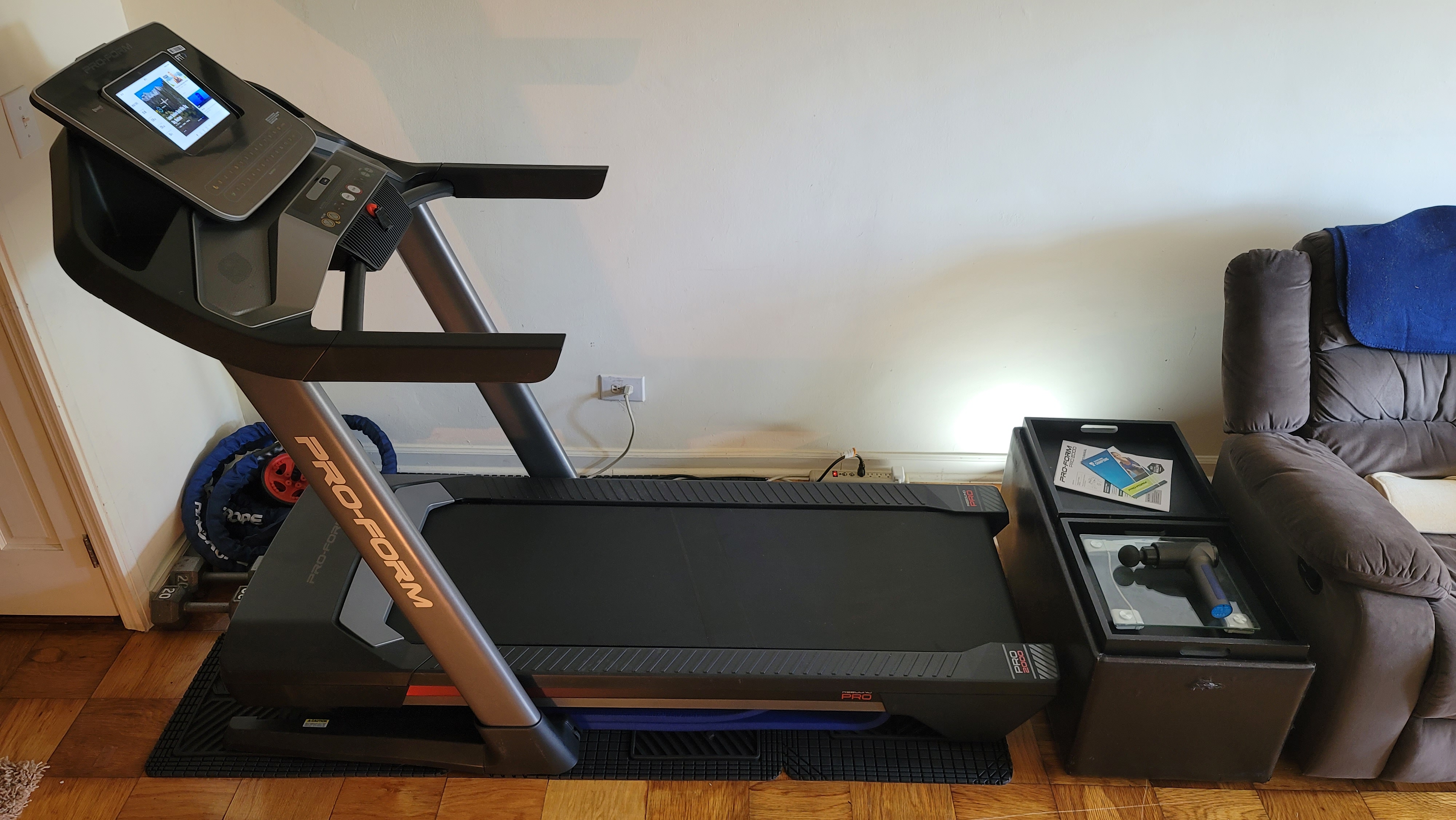 ProForm Pro 2000 in a small living room