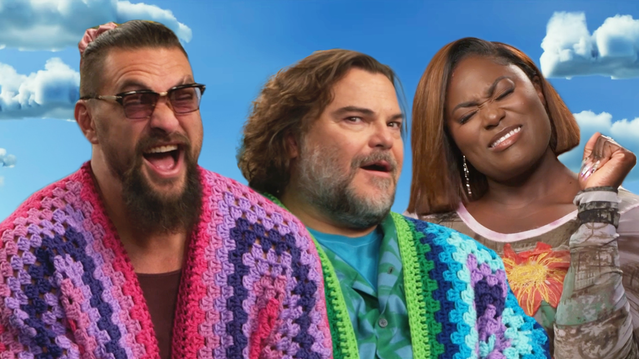 &quot;A Minecraft Movie&quot; cast interviews about the movie.