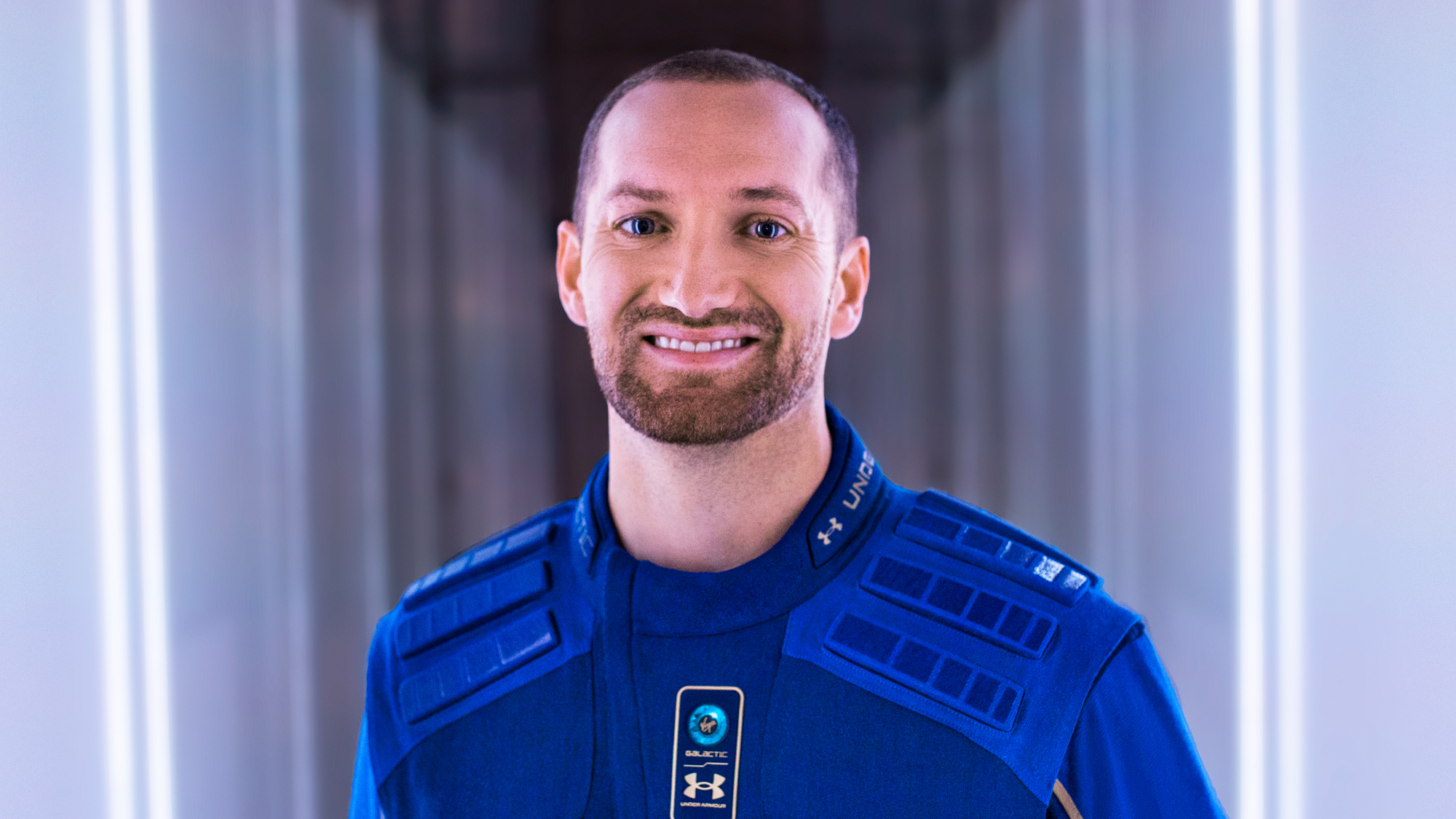 Virgin Galactic Lead Operations Engineer Colin Bennett will evaluate cabin equipment, procedures, and experience during both the boost phase and in the weightless environment.