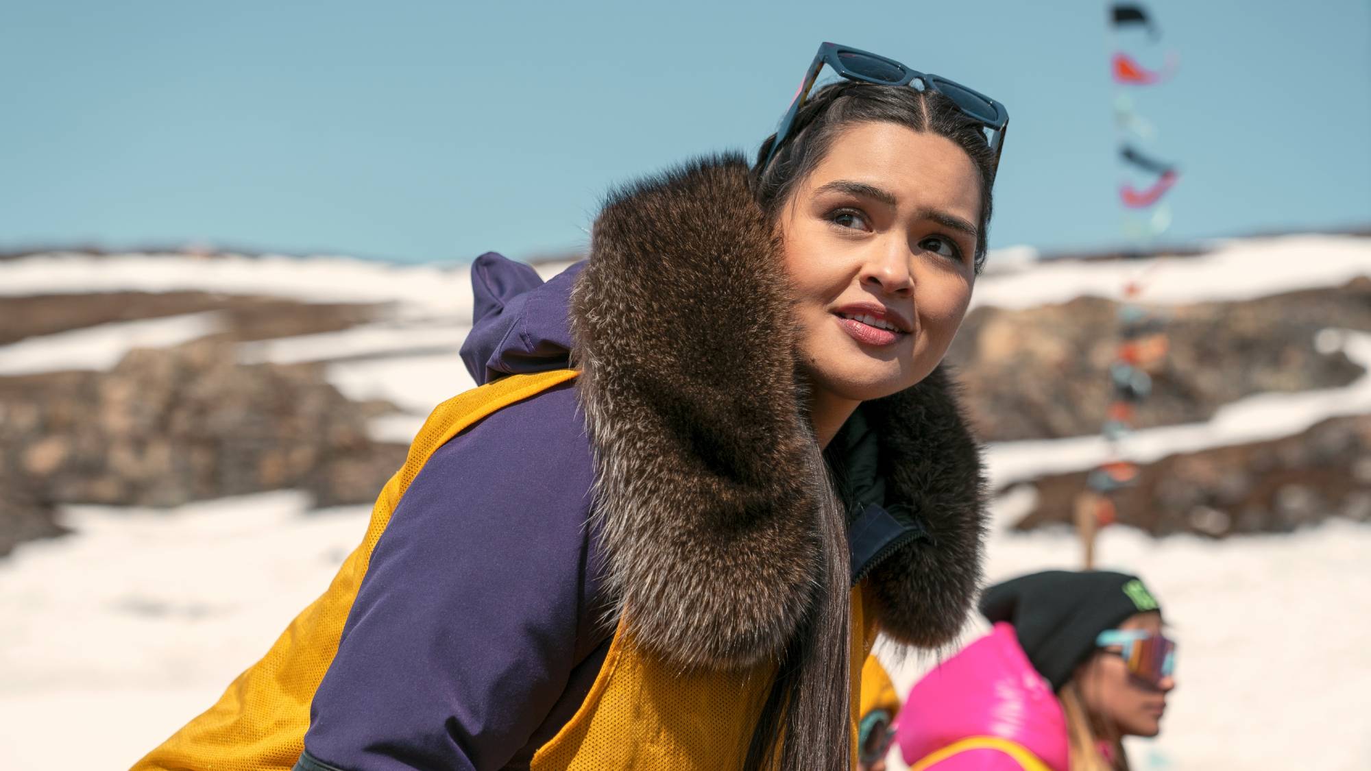 Anna Lambe as Siaja in "North of North" show now streaming on Netflix
