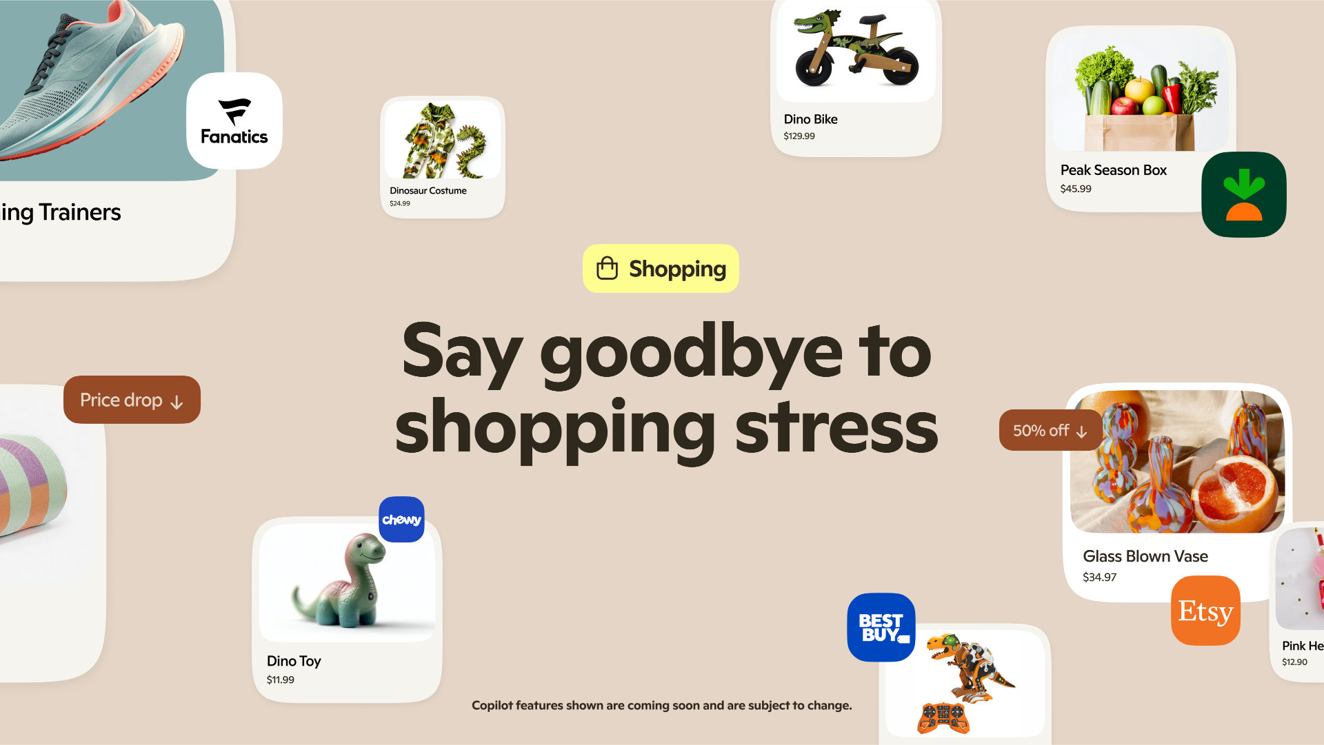 Microsoft Copilot shopping experience
