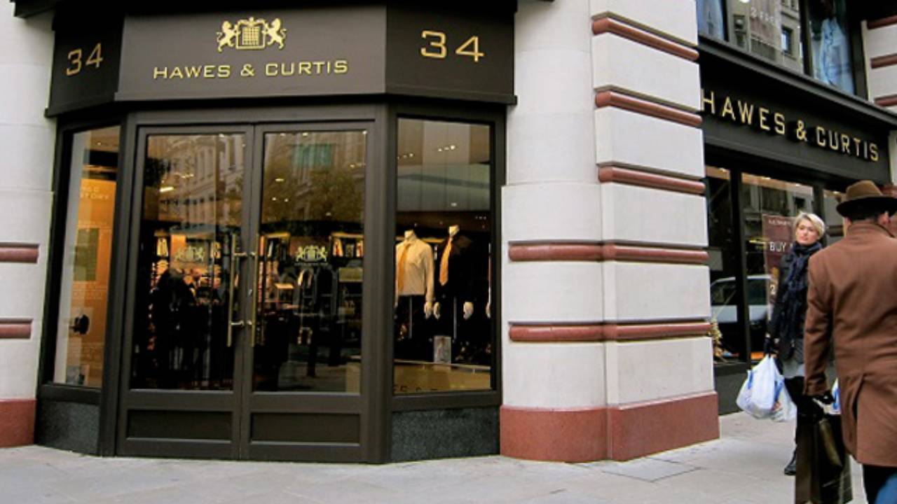 Hawes & Curtis storefront