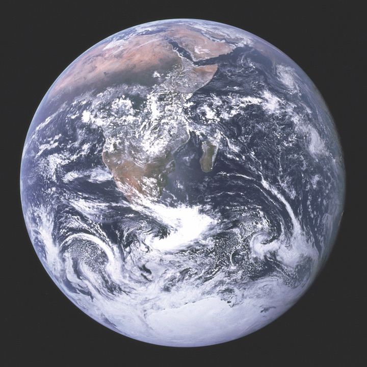 Earth from Apollo 17 mission