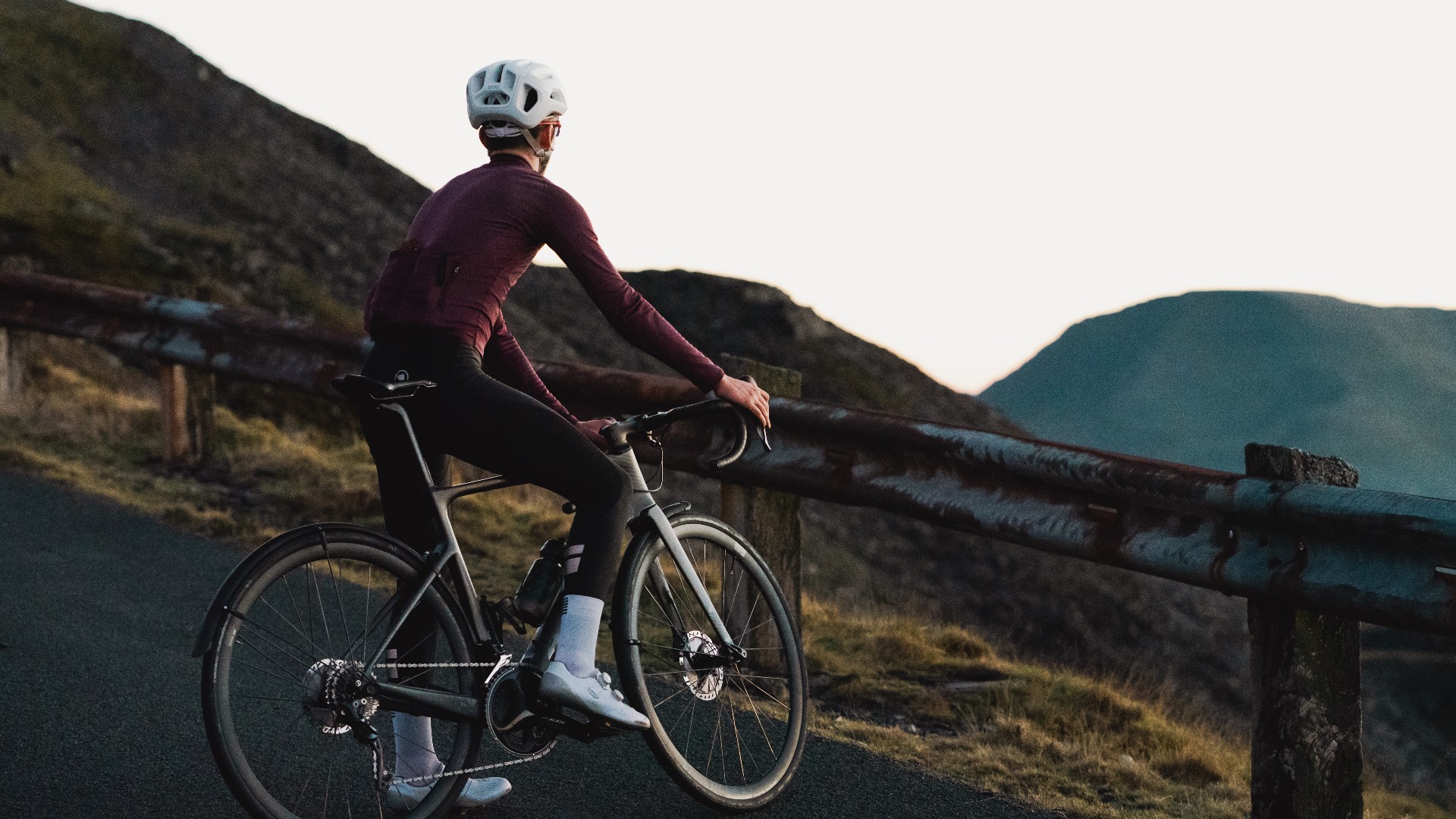 rider enjoying the views