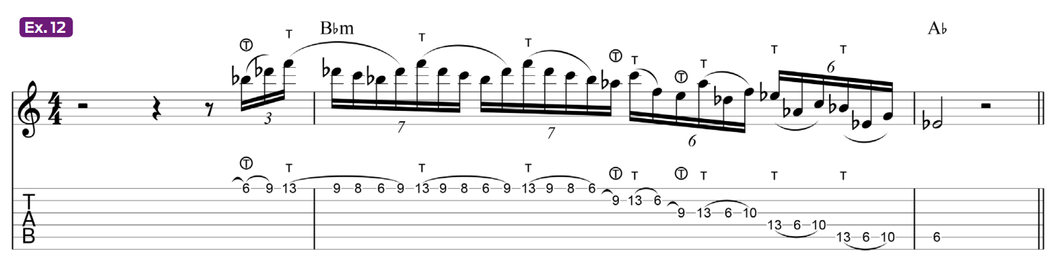 guitar tablature