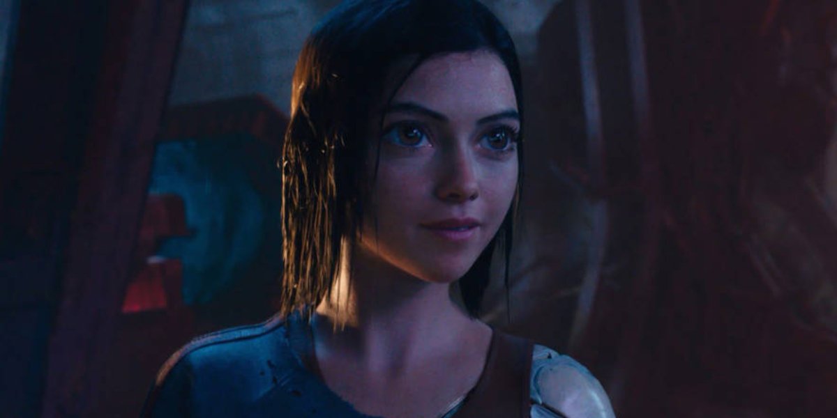 Rosa Salazar in Alita: Battle Angel