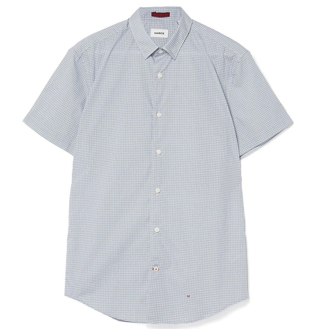 Marcs + Riley Short Sleeve Printed Shirt