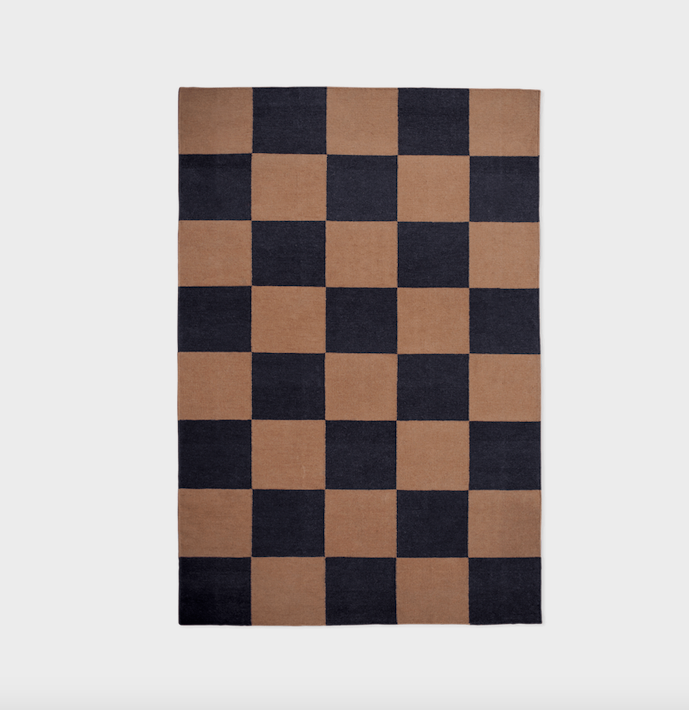 Nordic Knots + Squares Rug