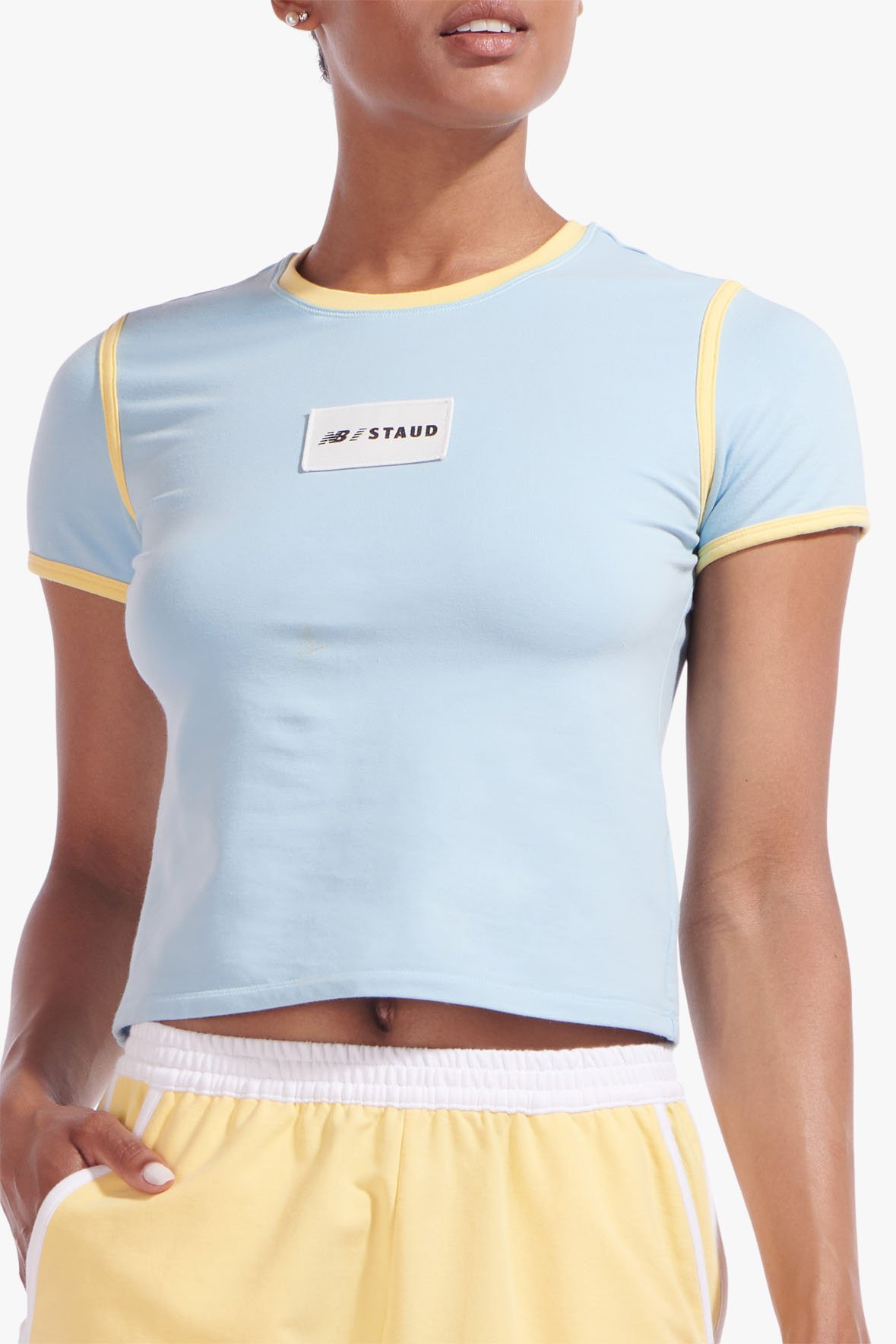 New Balance x Staud + Tee