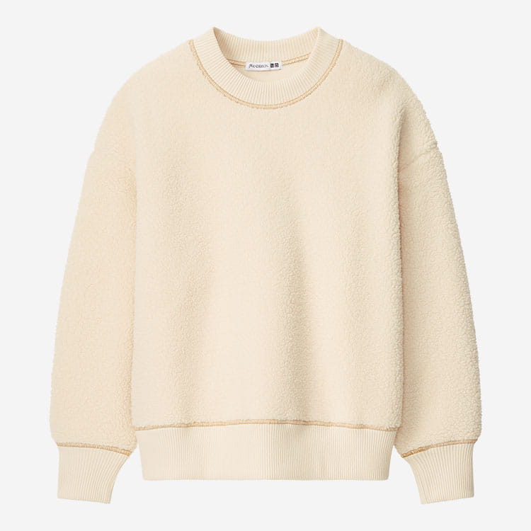 JW Anderson x Uniqlo + Pile-Lined Fleece Pullover