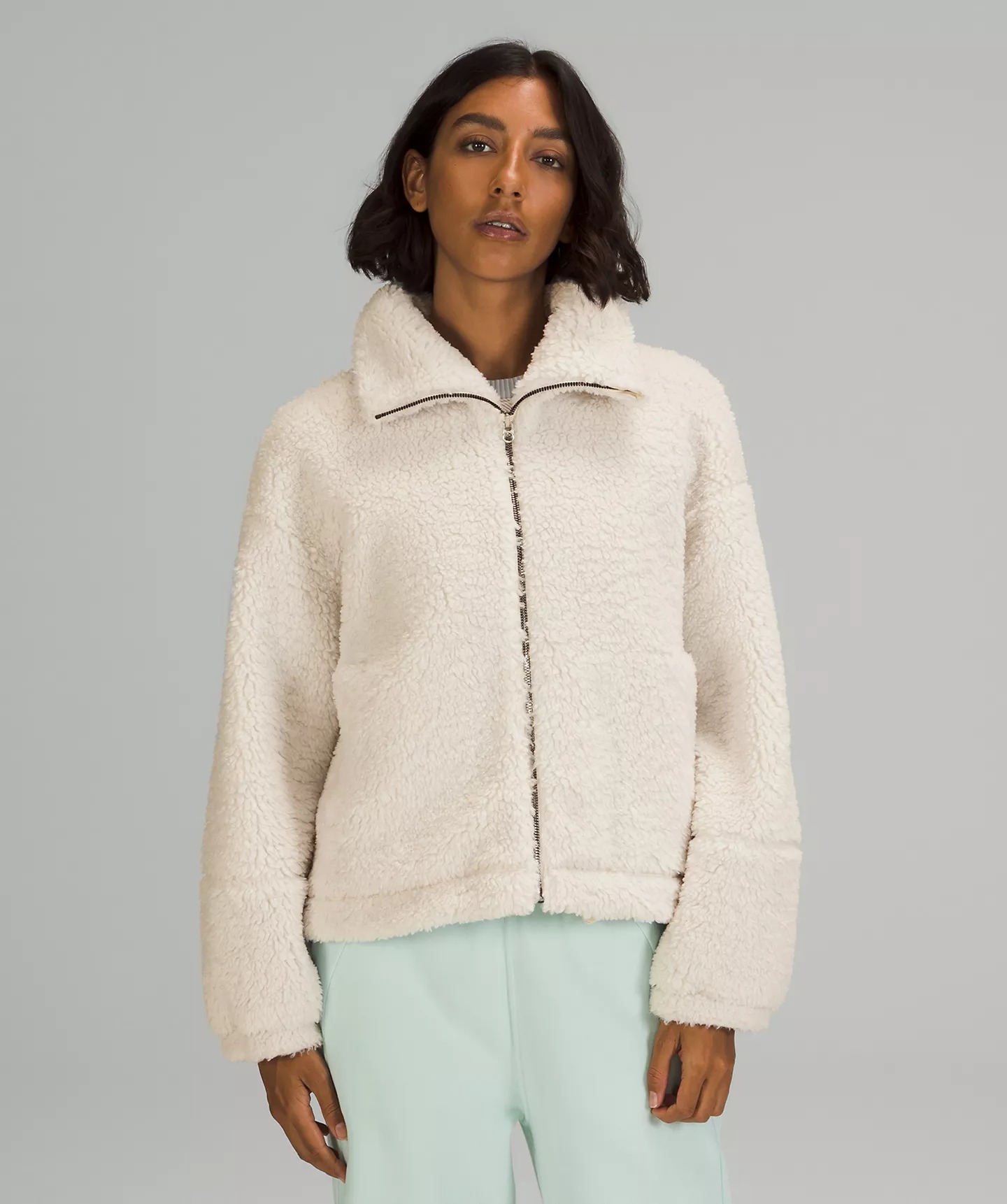lululemon + Cinchable Fleece Zip-Up