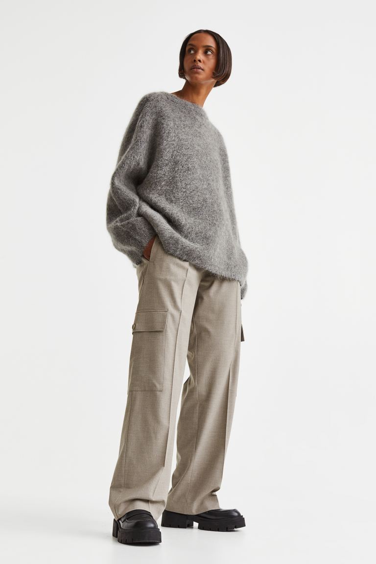 H&M + Straight Cargo Pants