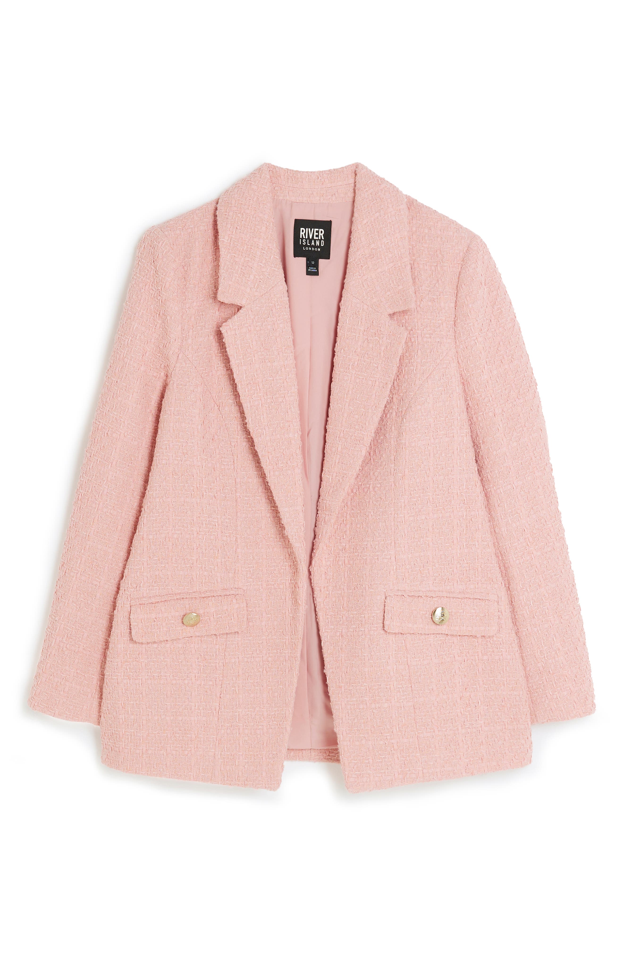 River Island + Bouclé Blazer