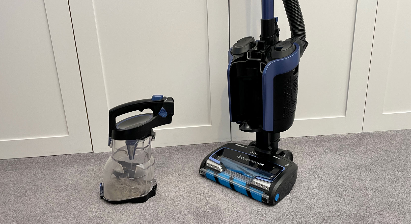 Image shows the Shark Vertex Pro Cordless Vacuum.