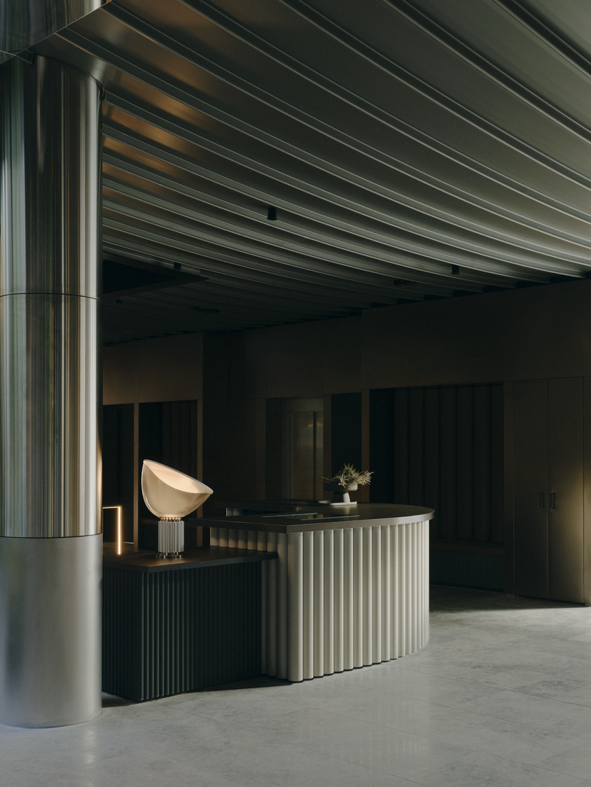 interior of Melbourne airport hotel