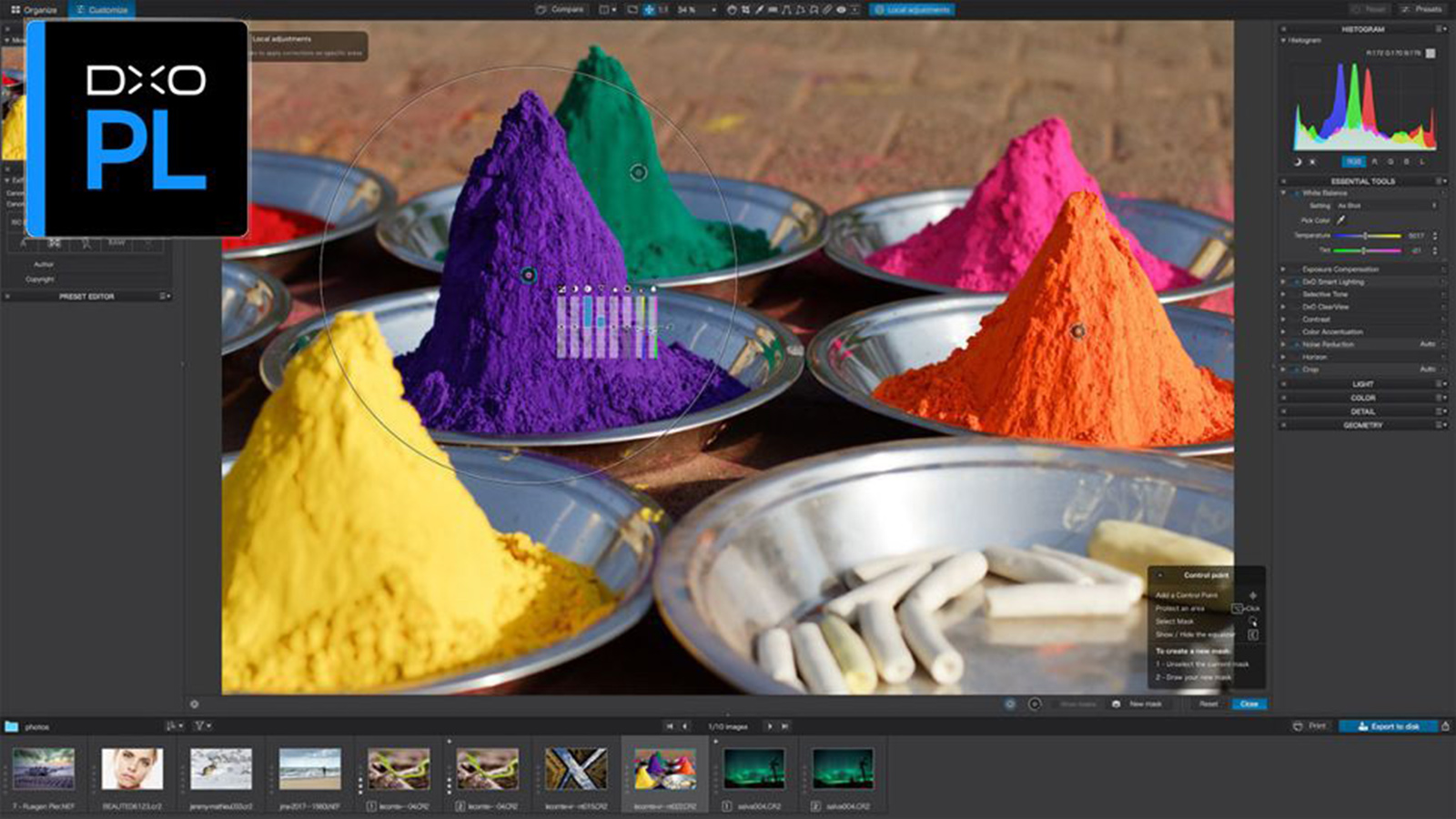 best photo-editing software: DxO Photolab